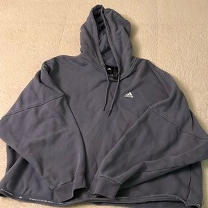 Adidas purple Large hoodie